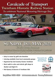 Home December 6, 2023 National Heritage Motoring Day 2025 @ Trentham Railway Station