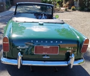 TR4A rear