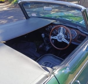 Tr4a interior
